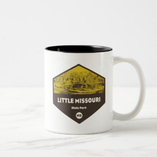 Little Missouri State Park North Dakota Two-Tone Coffee Mug