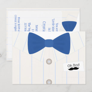 Little Mister Baby Shower Invitation