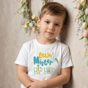 Little Mister Hip Hop Easter for Kids T-Shirt