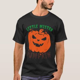 Little Mister Pumpkin Halloween Boys Pumpkins Todd T-Shirt