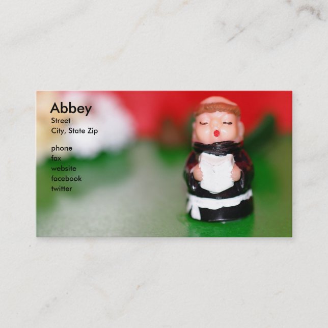 Little Monk Business Card (Front)