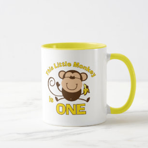 Little Monkey 1st Birthday Boy Mug