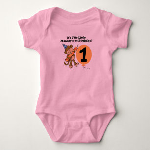 Little Monkey 1st Birthday Tshirts and Gifts