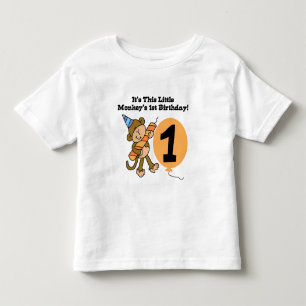 Little Monkey 1st Birthday Tshirts and Gifts