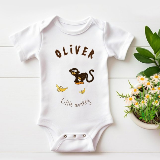 Little monkey baby bodysuit (Creator Uploaded)