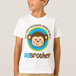 Little Monkey Going To Be A Big Brother T-Shirt