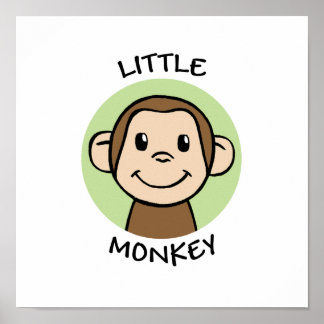 Little Monkey Poster