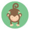 Little Monkey Stickers