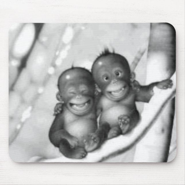 Little Monkeys Mouse Mat (Front)