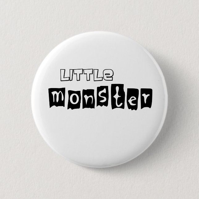 Little Monster 6 Cm Round Badge (Front)