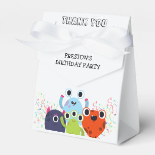 Little Monster Birthday Party for All Ages Favour Box