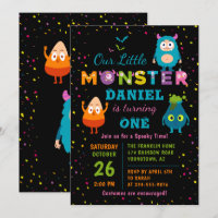 Little Monster Halloween Costume Birthday Party