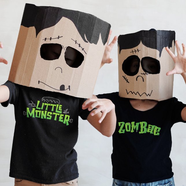 Little Monster Halloween Family Matching Funny  T-Shirt (Creator Uploaded)