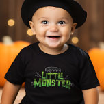 Little Monster Halloween Family Matching Funny  Toddler T-Shirt<br><div class="desc">Unleash the cutest little monsters this Halloween with our Family Matching Funny T-shirt collection! These Halloween-themed tees are the ultimate blend of fun and fright, perfect for kids and babies alike. Create a unified and heartwarming visual as your family showcases their spooky style together. Capture the magic of Halloween with...</div>