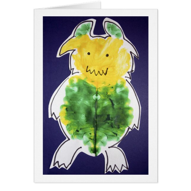 Little Monster - portrait template design (Front)