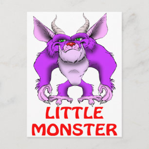 little monster postcard