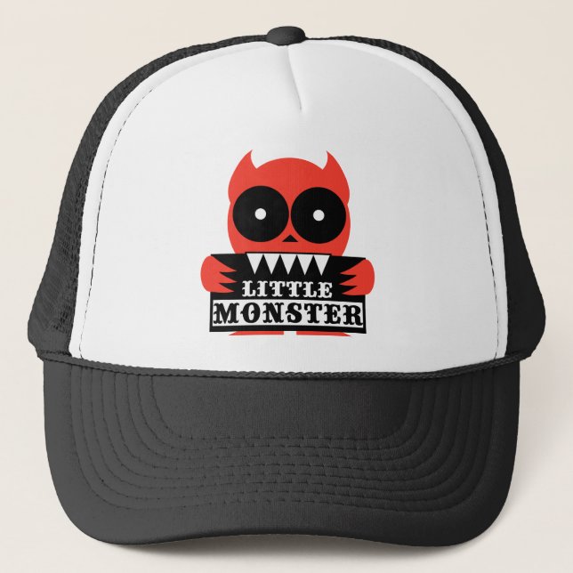 Little Monster Trucker Hat (Front)