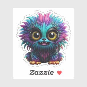 little monsters Custom-Cut Vinyl Sticker