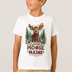 Little Moose of Fryeburg Maine Kids T-Shirt