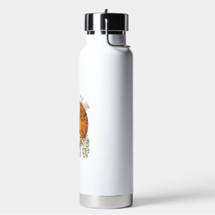 Little Morning Pick Me Up Halloween Ghost Skull Mu Water Bottle