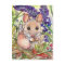 Little Mouse and Purple Flowers