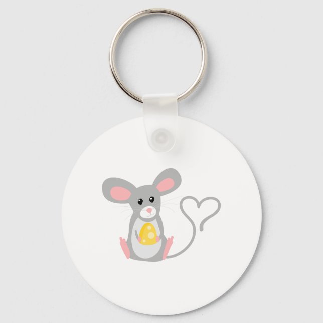 Little Mouse Key Ring (Front)