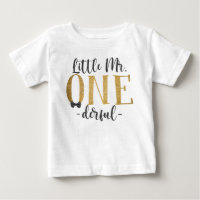 Little Mr. One Derful Baby T-Shirt