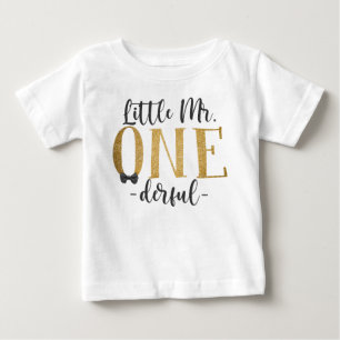 Little Mr. One Derful Baby T-Shirt
