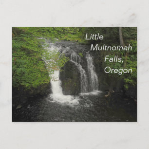 Little Multnomah Falls Oregon Photo  Postcard