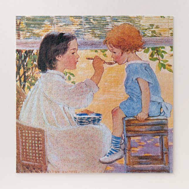 Little Mum, Jessie Willcox Smith Jigsaw Puzzle (Vertical)