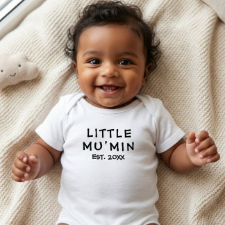 Little Mumin Muslim Baby Bodysuit