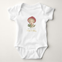 Little mushroom Birthday Gift Tags