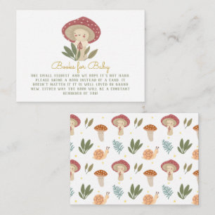 Little mushroom Books for Baby Enclosure Card