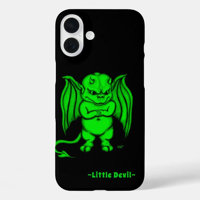 Little nasty Devil Case-Mate iPhone Case (Back)
