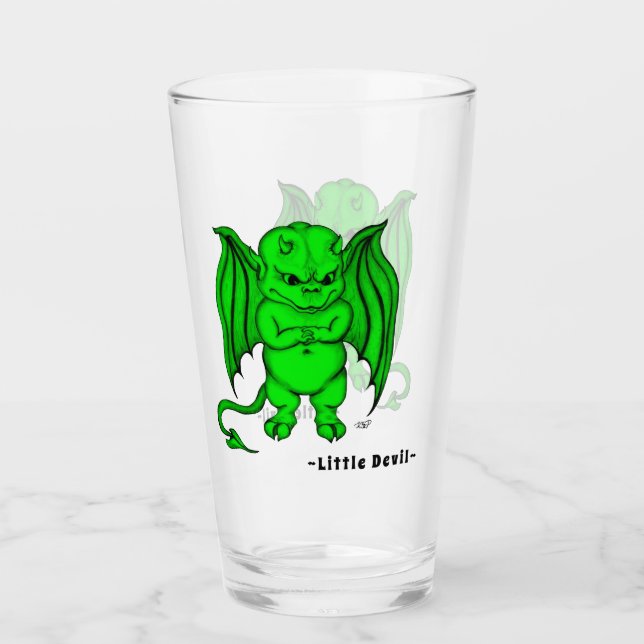 Little nasty Devil Glass (Front)
