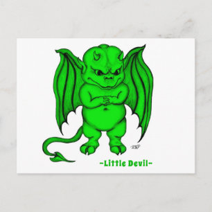 Little nasty Devil Postcard