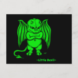 Little nasty Devil Postcard