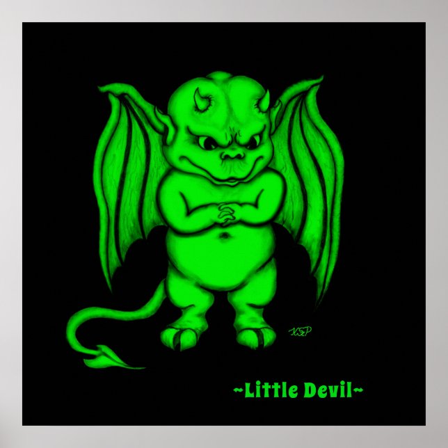 Little nasty Devil Poster (Front)