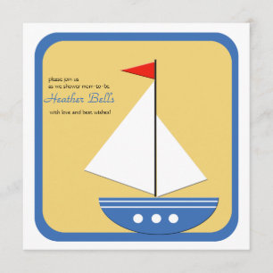 Little Navigator - Baby Shower Invitation