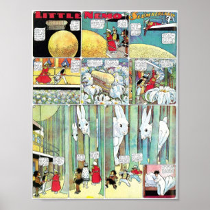 Little Nemo and Rabbits Poster
