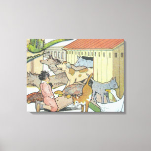 Little Nemo and Some Animal Friends Canvas Print