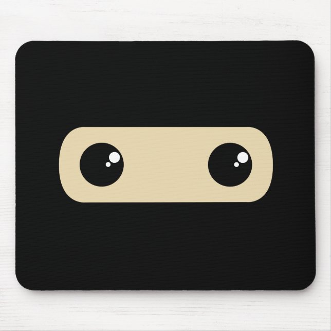 Little Ninja Mouse Mat (Front)