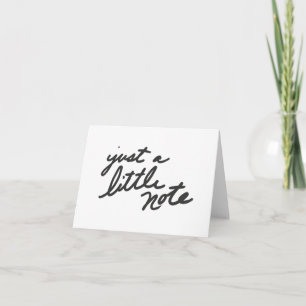 Little Note Thank You Card
