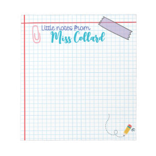 Little Notes from the Teacher – Teacher Notepad