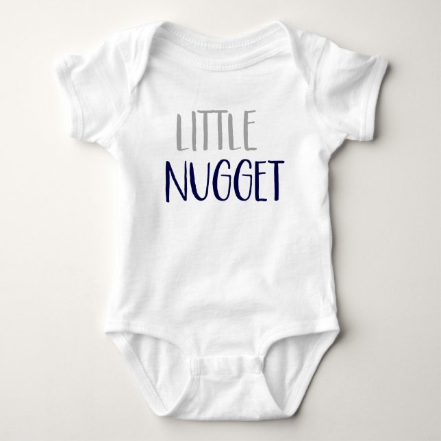 Little Nugget Baby Bodysuit (Front)