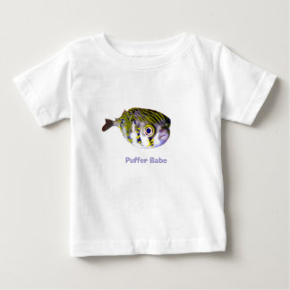 Little Ocean Critters Pufferfish Baby T-Shirt
