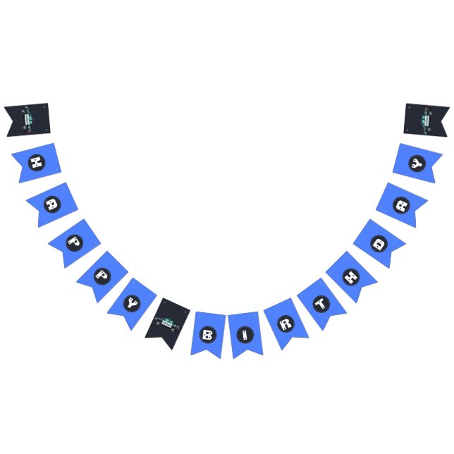Little Officer Police Birthday | Personalized  Bunting (All)