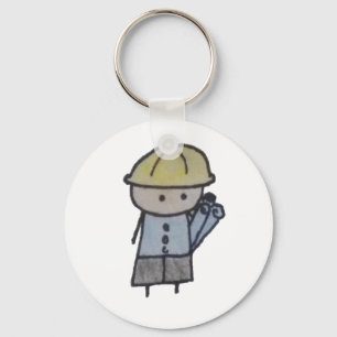 Little One architect keychain