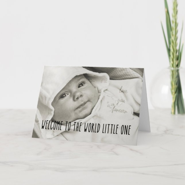 LITTLE ONE Greeting Card (Front)