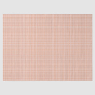 Little One Hand Drawn Grid - dusty apricot Tissue Paper